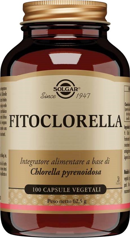 SOLGAR FITOCLORELLA 100 CAPSULE - maxifarmacia.it