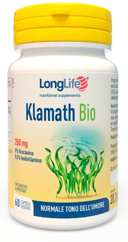 LONGLIFE KLAMATH BIO 60 CAPSULE VEGETALI - maxifarmacia.it