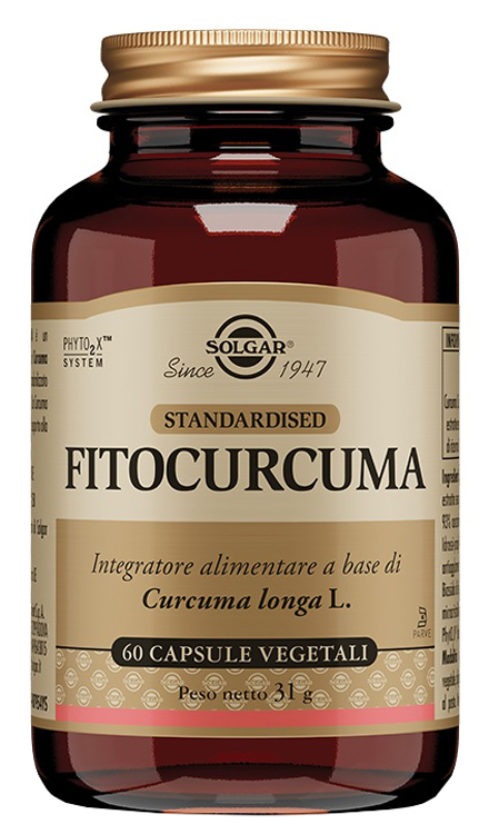 SOLGAR FITOCURCUMA 60 CAPSULE VEGETALI - maxifarmacia.it