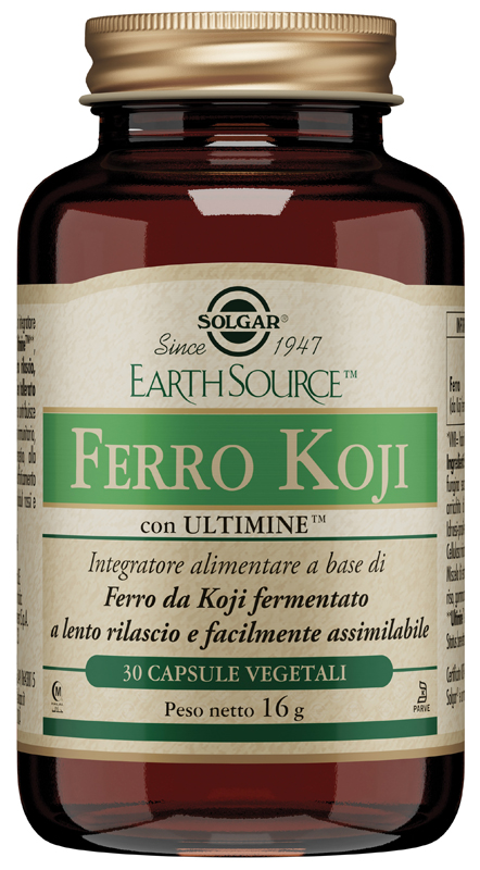 SOLGAR FERRO KOJI 30 CAPSULE VEGETALI - maxifarmacia.it
