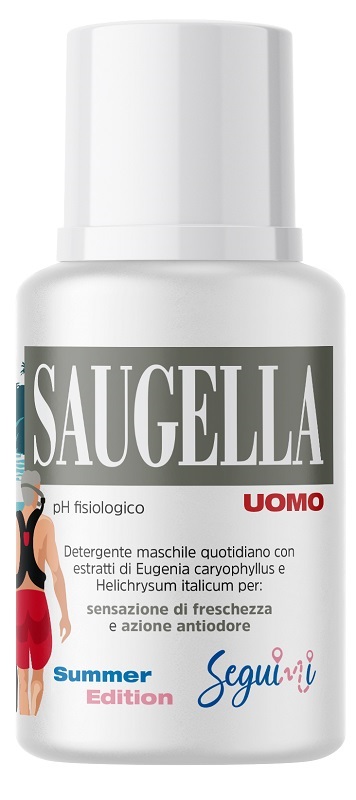 SAUGELLA UOMO PH FISIOLOGICO DETERGENTE MASCHILE QUOTIDIANO 100 ML - maxifarmacia.it