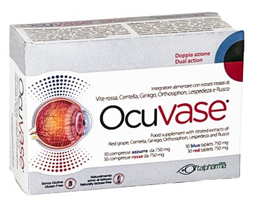 OCUVASE 30 + 30 COMPRESSE - maxifarmacia.it