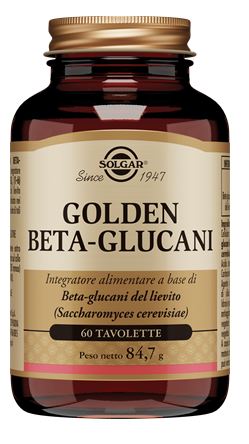 SOLGAR GOLDEN BETA-GLUCANI 60 TAVOLETTE - maxifarmacia.it