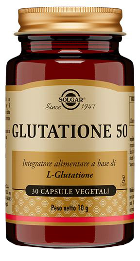 SOLGAR GLUTATIONE 50 30 CAPSULE VEGETALI - maxifarmacia.it