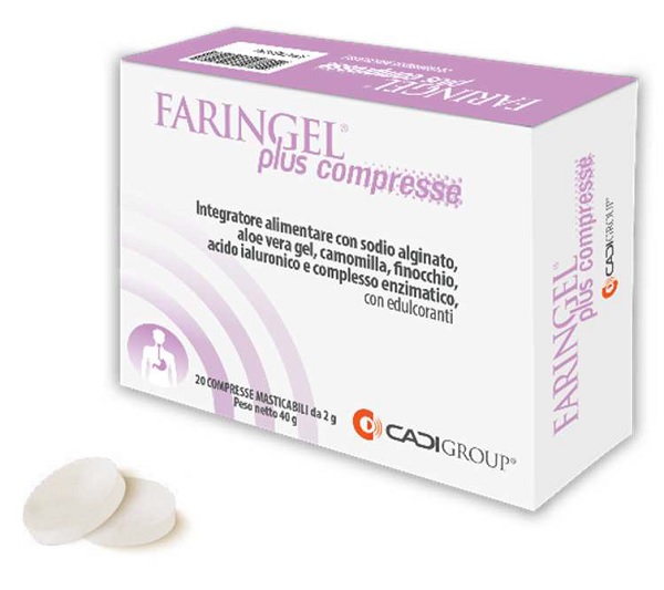 FARINGEL PLUS 20 COMPRESSE MASTICABILI - maxifarmacia.it