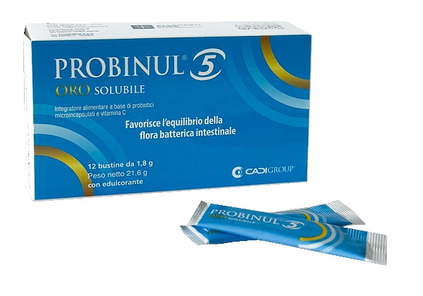 PROBINUL 5 OROSOLUBILE 12STICKPACK - maxifarmacia.it