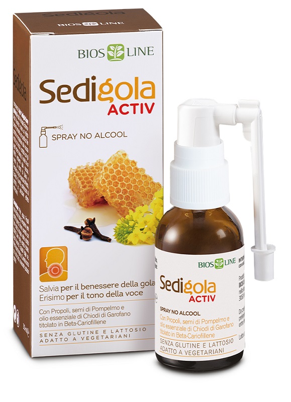 APIX SEDIGOLA ACTIV SPRAY GOLA 30 ML - maxifarmacia.it