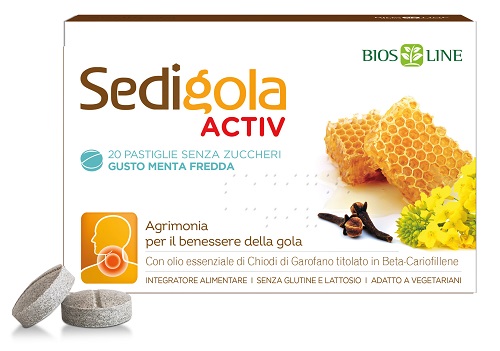 SEDIGOLA ACTIV APIX MENTA FREDDA 20 PASTIGLIE - maxifarmacia.it