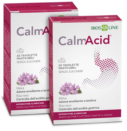CALMACID 20 TAVOLETTE MASTICABILI - maxifarmacia.it