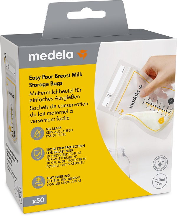 EASY POUR SACCA CONSERVAZIONE LATTE MATERNO 50 PEZZI - maxifarmacia.it