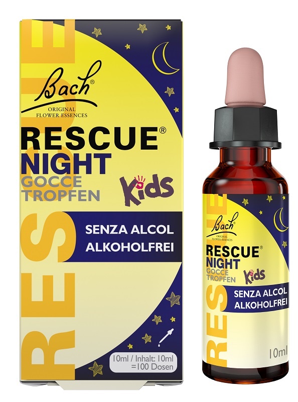 RESCUE NIGHT KIDS GOCCE 10 ML - maxifarmacia.it