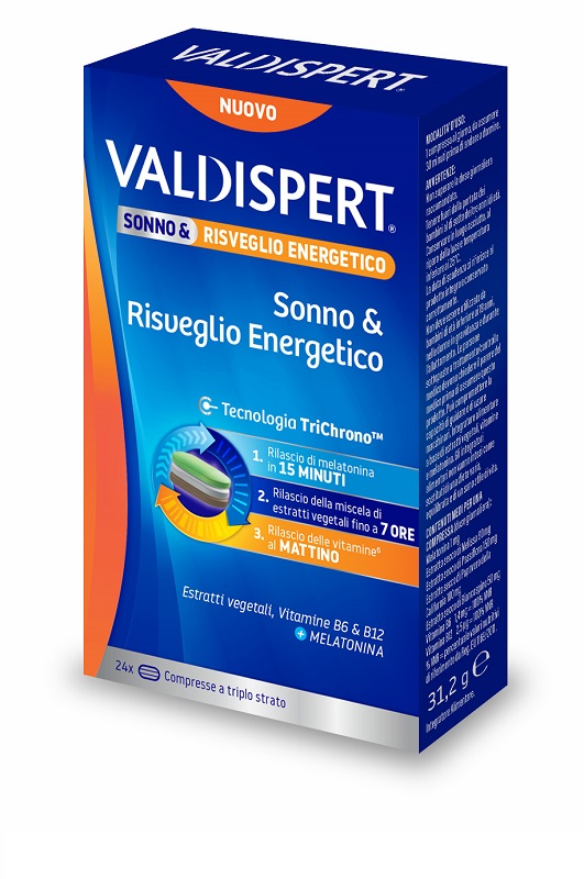 VALDISPERT SONNO & RISVEGLIO ENERGETICO 24 COMPRESSE - maxifarmacia.it