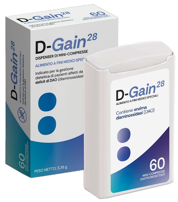 D-GAIN28 60 MINI COMPRESSE GASTRORESISTENTI - maxifarmacia.it