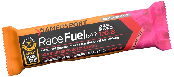 RACE FUEL BAR RASPBERRY BARRETTA 60 G SENZA GLUTINE - maxifarmacia.it
