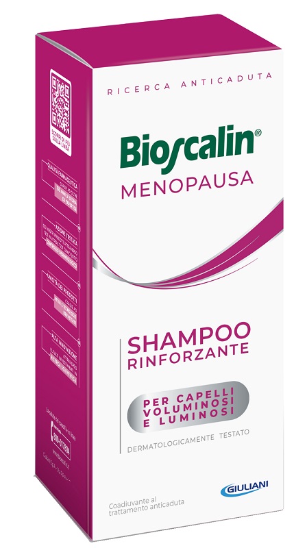 BIOSCALIN MENOPAUSA SHAMPOO RINFORZANTE 200 ML - maxifarmacia.it