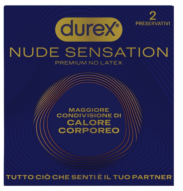 DUREX 2 PRESERVATIVI NUDE SENSATION - maxifarmacia.it
