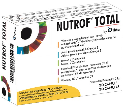 NUTROF TOTAL 30 CAPSULE - maxifarmacia.it