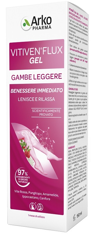 VITIVEN FLUX GEL BENESSERE IMMEDIATO 150 ML - maxifarmacia.it