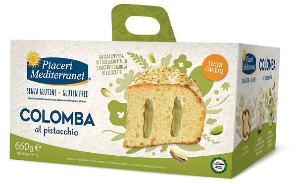 PIACERI MEDITERRANEI COLOMBA AL PISTACCHIO 650 G - maxifarmacia.it