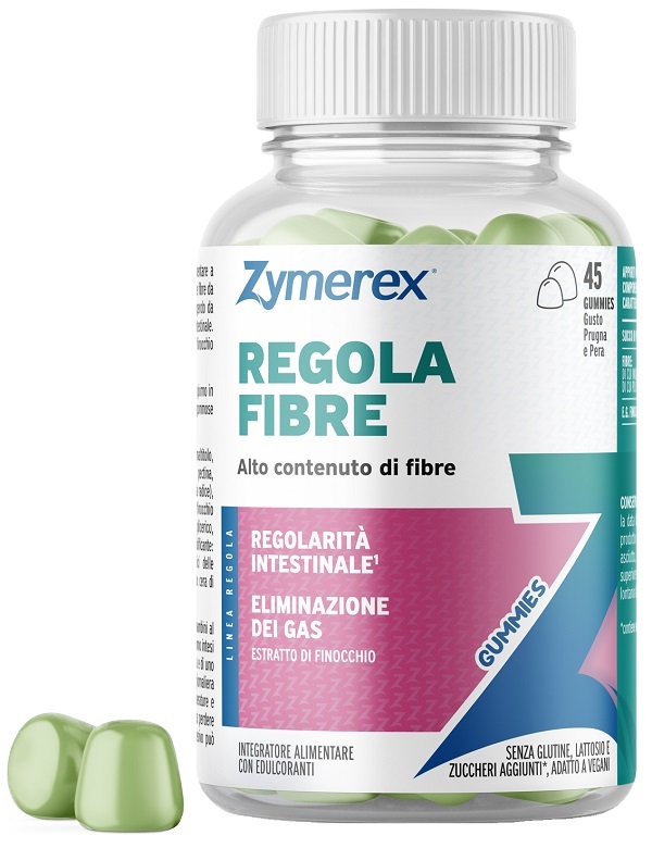 ZYMEREX REGOLA FIBRE 45 GUMMIES - maxifarmacia.it