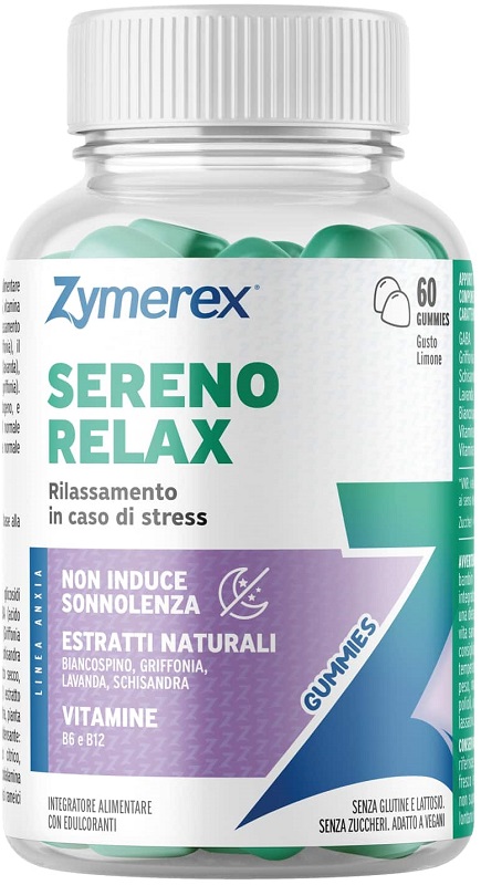 ZYMEREX SERENO RELAX 60 GOMMOSE - maxifarmacia.it