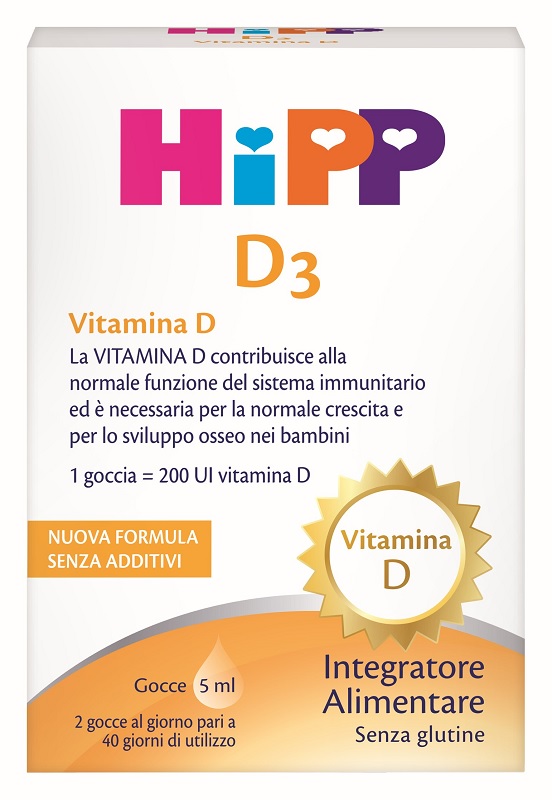 HIPP D3 5 ML NUOVA FORMULA - maxifarmacia.it