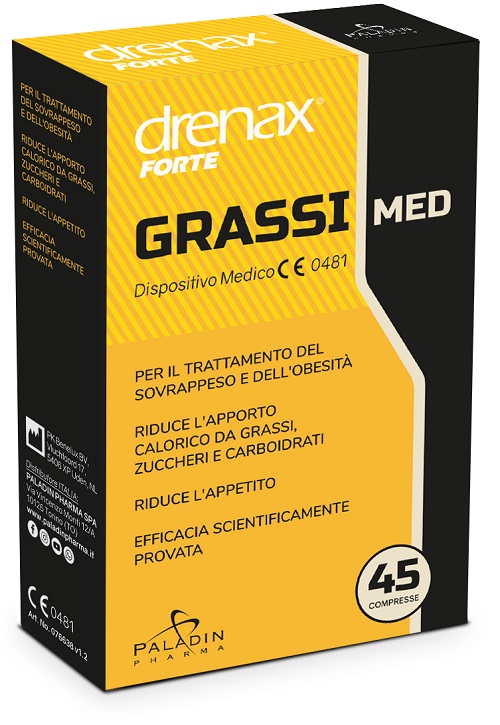 DRENAX FORTE GRASSI MED 45 COMPRESSE - maxifarmacia.it