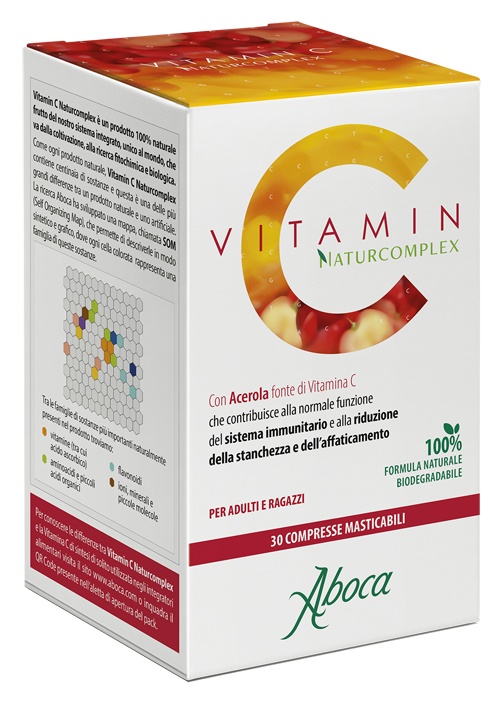 VITAMIN C NATURCOMPLEX 30 COMPRESSE DA 2 G - maxifarmacia.it