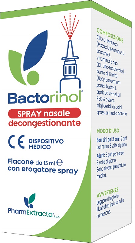 BACTORINOL SPRAY NASALE 15 ML - maxifarmacia.it