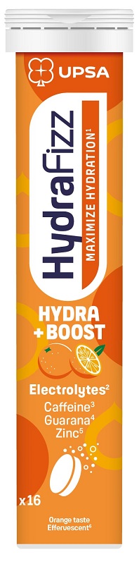 UPSA HYDRAFIZZ BOOST MAXIMIZE HYDRATION 16 COMPRESSE EFFERVESCENTI - maxifarmacia.it