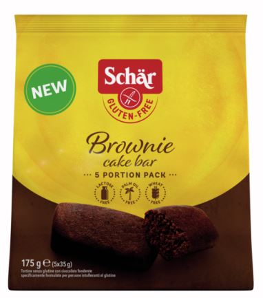 SCHAR BROWNIE CAKE BAR 175 G - maxifarmacia.it