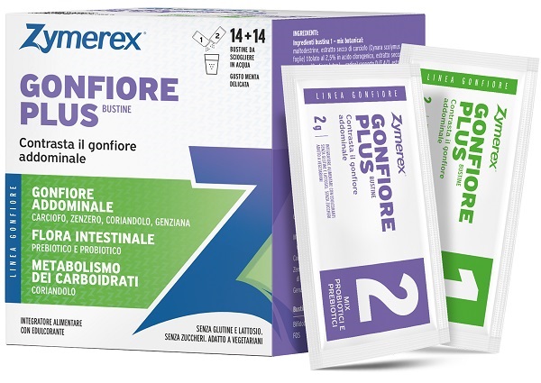 ZYMEREX GONFIORE PLUS 28 BUSTINE - maxifarmacia.it