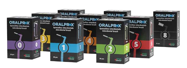 ORALPROX SCOVOLINO BLISTER 6 PEZZI MISURA 0 - maxifarmacia.it
