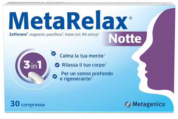 METARELAX NOTTE 30 COMPRESSE - maxifarmacia.it
