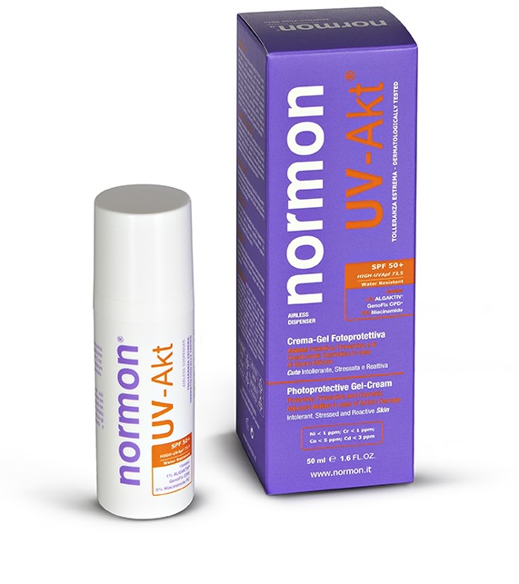 NORMON UV AKT CREMA GEL 50 ML - maxifarmacia.it