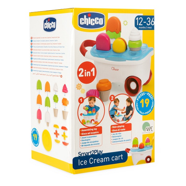 CHICCO GIOCO SMART2PLAY CARRETTO DEI GELATI - maxifarmacia.it