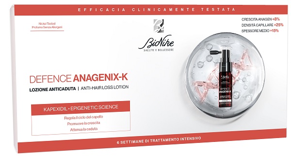 DEFENCE ANAGENIX K LOZIONE ANTI CADUTA 6 FLACONCINI 15 ML - maxifarmacia.it