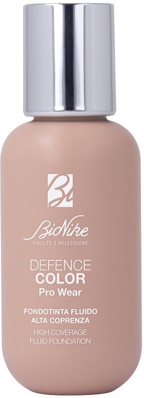 DEFENCE COLOR PRO WEAR FONDOTINTA FLUIDO ALTA COPRENZA N6 CINNAMON 50 ML - maxifarmacia.it
