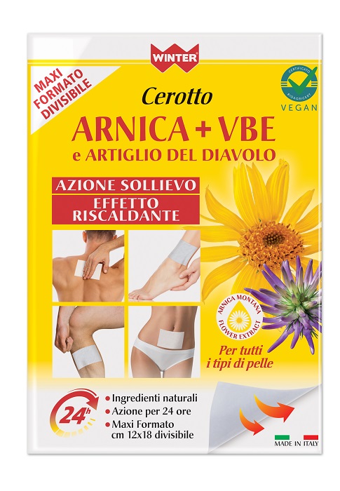 WINTER CEROTTO ARNICA + VBE E ARTIGLIO DEL DIAVOLO 10 G - maxifarmacia.it