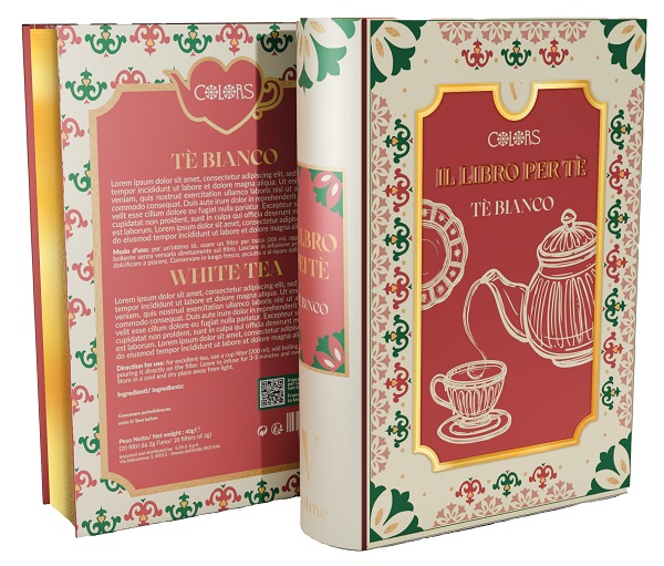 COLORS IL LIBRO PER TE' SCATOLA TE' BIANCO VOL 5 - maxifarmacia.it