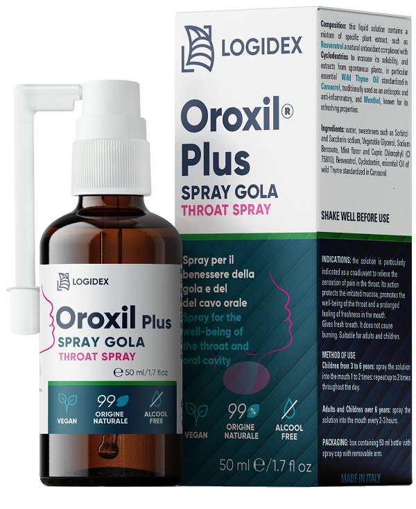 OROXIL PLUS SPRAY GOLA CAVO ORALE 50 ML - maxifarmacia.it