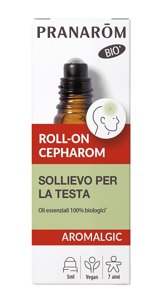 PRANAROM ROLL ON CEPHAROM HEAD TENSION AROMALGIC 5 ML - maxifarmacia.it