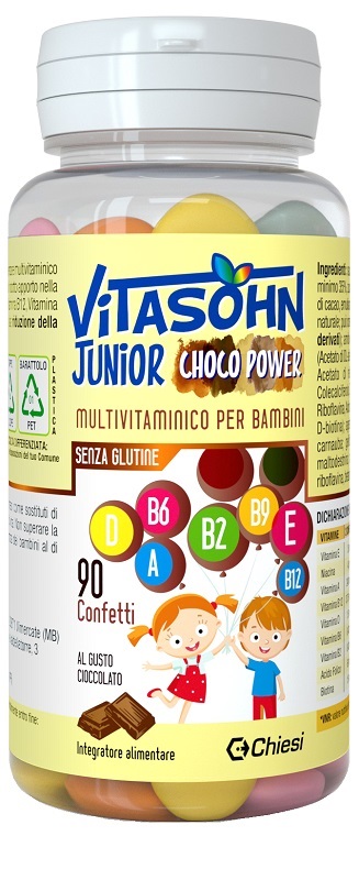 VITASOHN JUNIOR CHOCO POWER 90 CONFETTI - maxifarmacia.it