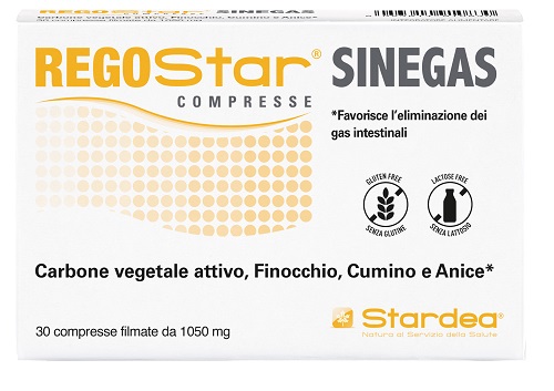 REGOSTAR SINEGAS 30 COMPRESSE FILMATE - maxifarmacia.it