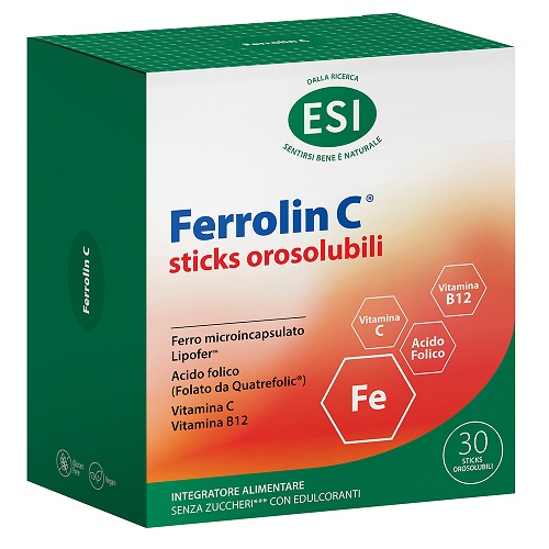 ESI FERROLIN C 30 STICK OROSOLUBILI - maxifarmacia.it