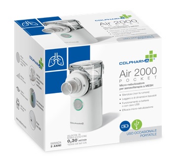 AEROSOL MESH TASCABILE COLPHARMA AIR 2000 POCKET - maxifarmacia.it