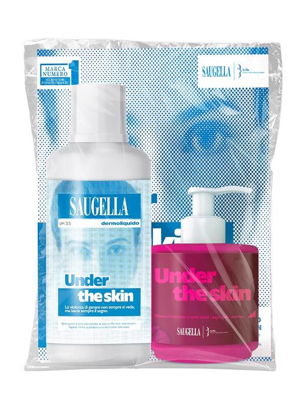 SAUGELLA UNDER THE SKIN BUNDLE 1 FLACONE 500 ML + 1 FLACONE 150 ML - maxifarmacia.it
