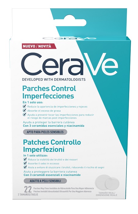 CERAVE PATCHES CONTROLLO IMPERFEZIONI 22 PEZZI - maxifarmacia.it
