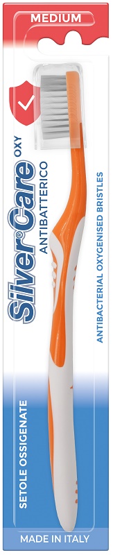 SILVERCARE OXYPHARMA SPAZZOLINO MEDIO - maxifarmacia.it