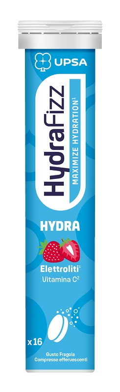 UPSA HYDRAFIZZ MAXIMIZE HYDRATION 16 COMPRESSE EFFERVESCENTI - maxifarmacia.it
